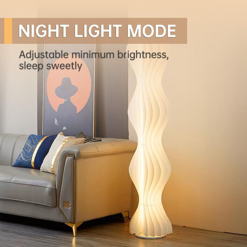 Grass Skirt Floor Lamp Living Room Bedroom Sofa Water Ripple Atmosphere Lamp Net Celebrity Vertical Table Lamp