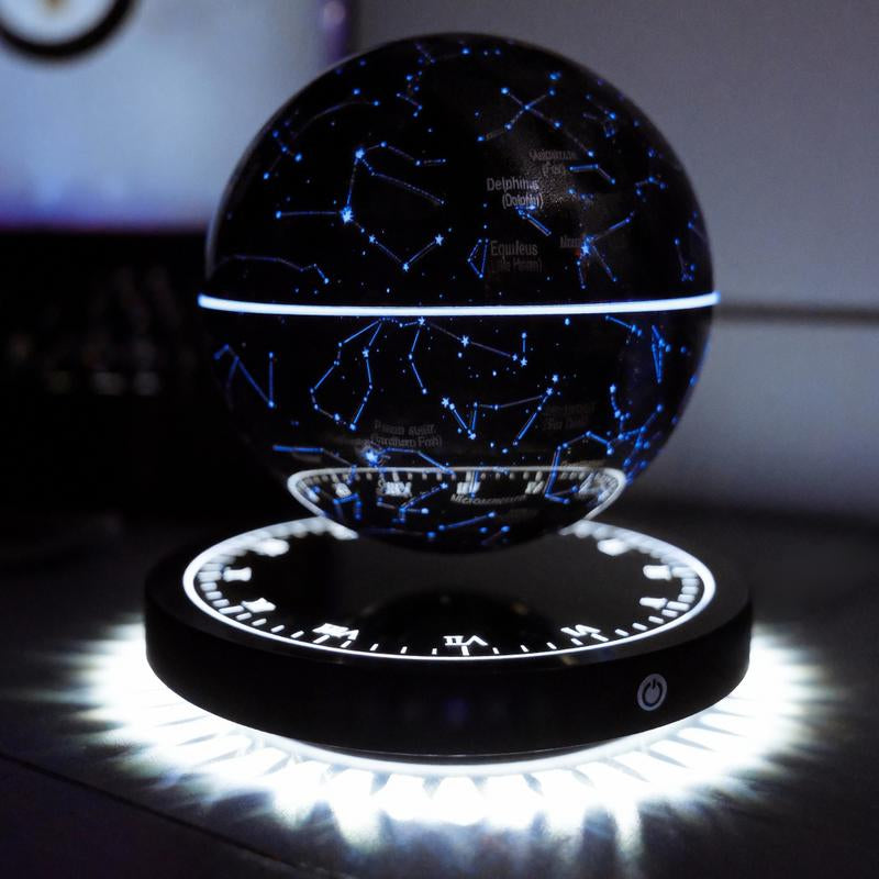 MAGECMOON Magnetic Levitation Technology Sense Constellation Ball Lamp Globe Ornaments Living Room Office Decoration for Boyfriend Children'S Christmas Holiday Gift Creative Levitation Ball Novelty Lamp