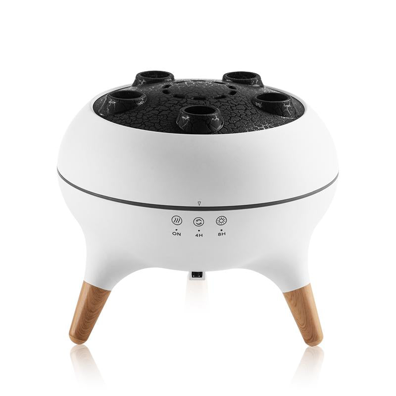 Dynamic Jellyfish-Shaped Aroma Diffuser & Essential Oil Diffuser, Cool Mist Humidifier Lamp Diffuser with 7-Color LED Light, Remote White Noise Player & Aromatherapy Machine