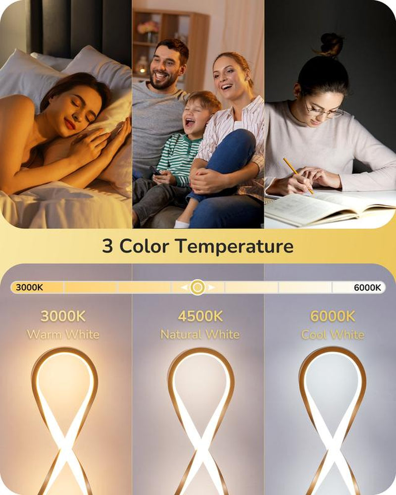 EDISHINE LED Touch Control Table Lamp-Hltl02V