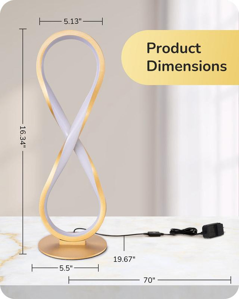 EDISHINE LED Touch Control Table Lamp-Hltl02V
