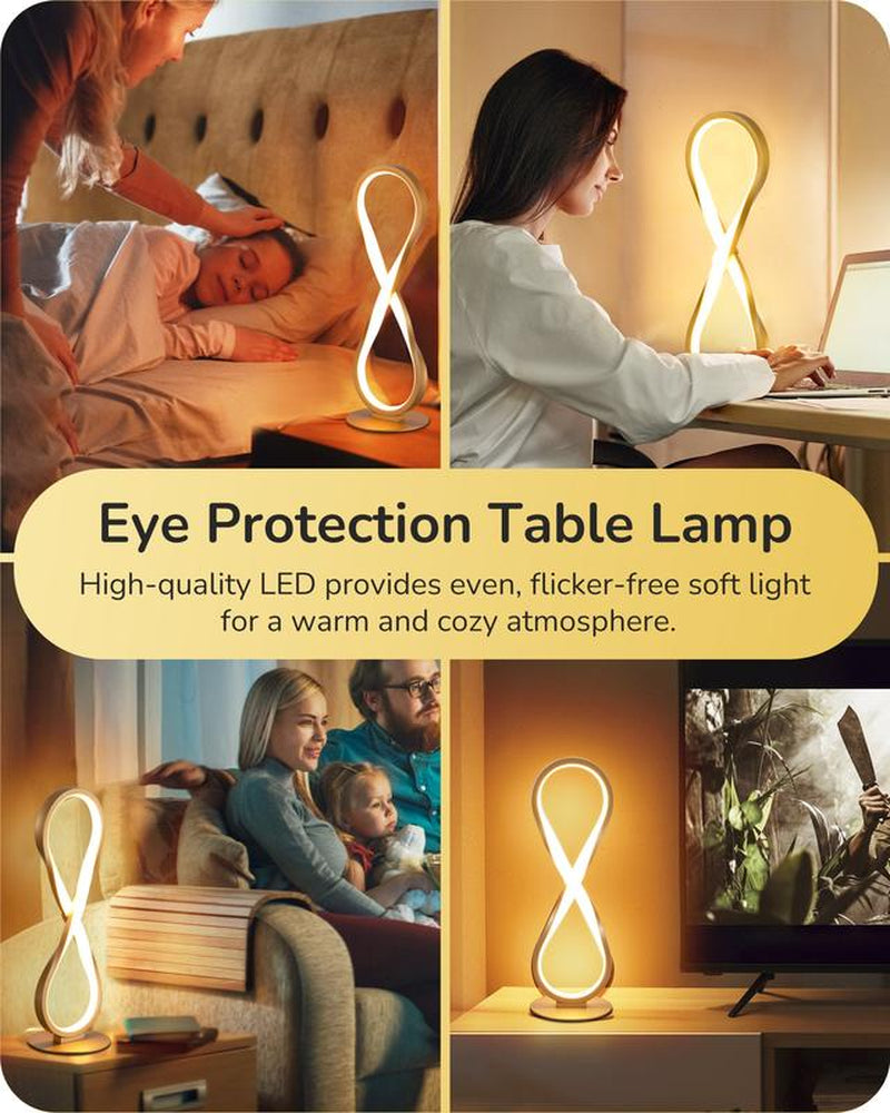 EDISHINE LED Touch Control Table Lamp-Hltl02V