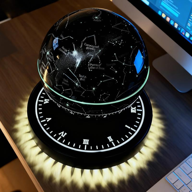 MAGECMOON Magnetic Levitation Technology Sense Constellation Ball Lamp Globe Ornaments Living Room Office Decoration for Boyfriend Children'S Christmas Holiday Gift Creative Levitation Ball Novelty Lamp