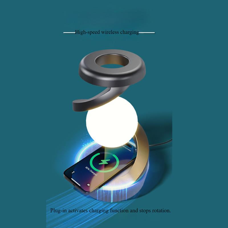 Motion Sensor LED Night Lamp Floating Rechargeable Bedside Table Lamp Cordless Touch Control Dimmable Ambient Light for Bedroom Nursery