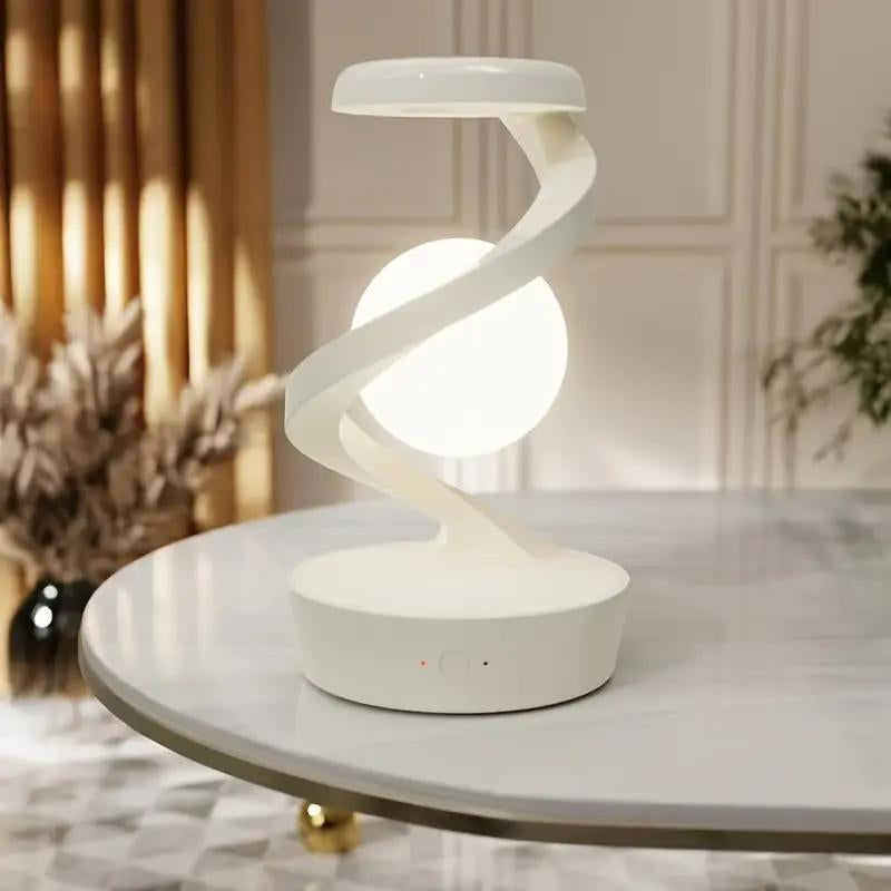 Motion Sensor LED Night Lamp Floating Rechargeable Bedside Table Lamp Cordless Touch Control Dimmable Ambient Light for Bedroom Nursery